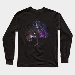 Tree of Galaxy Long Sleeve T-Shirt